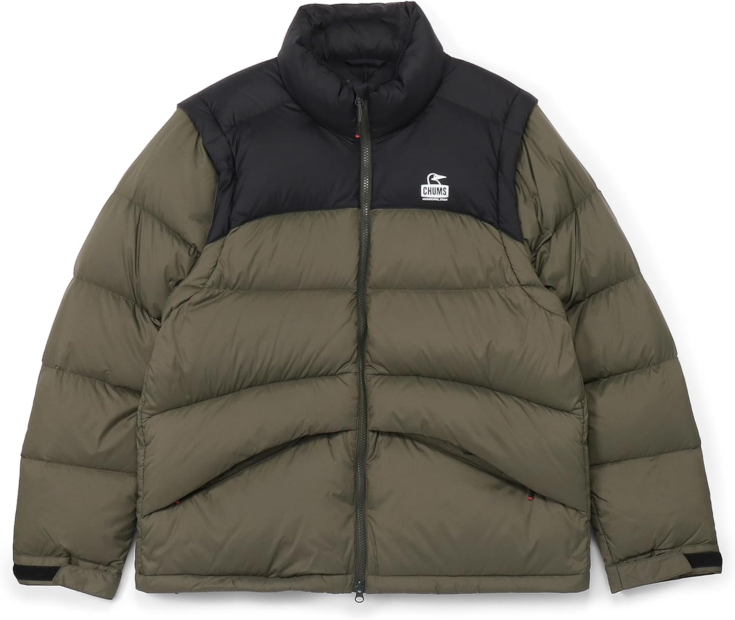 Amazon | [チャムス] 2way ダウン ジャケット | コート